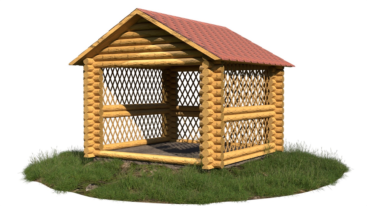 модель беседки