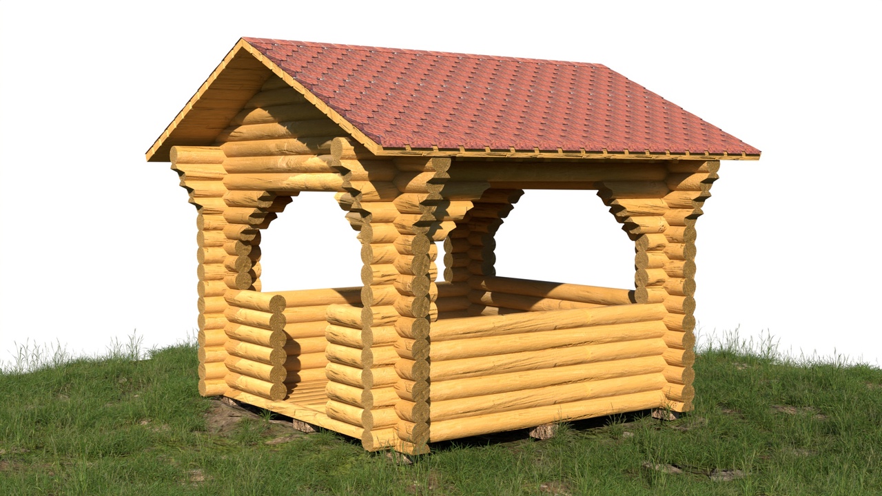 модель беседки