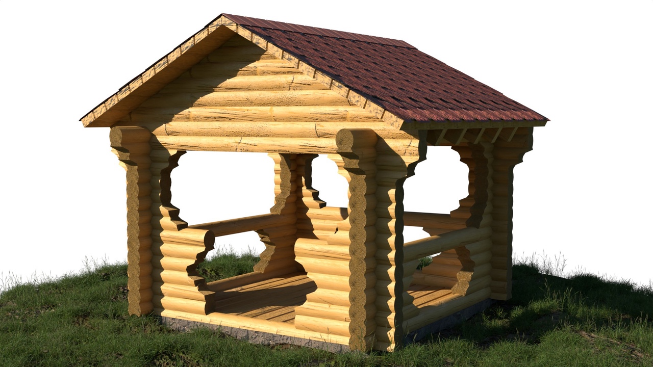 модель беседки